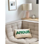 Coussin AMOUR vert