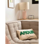 Coussin AMOUR vert