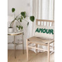 Coussin AMOUR vert