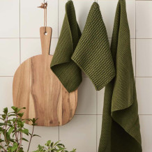 Dessous de plat - Manique vert olive