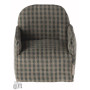 Fauteuil vichy vert Maileg