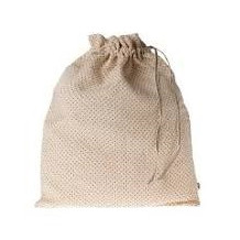 Sac en tissu petits pois - emballage cadeau Maileg