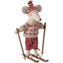 Maman souris en hiver sur ses skis - Maileg