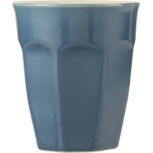 Tasse ou verre en grès - Bleu atlantique