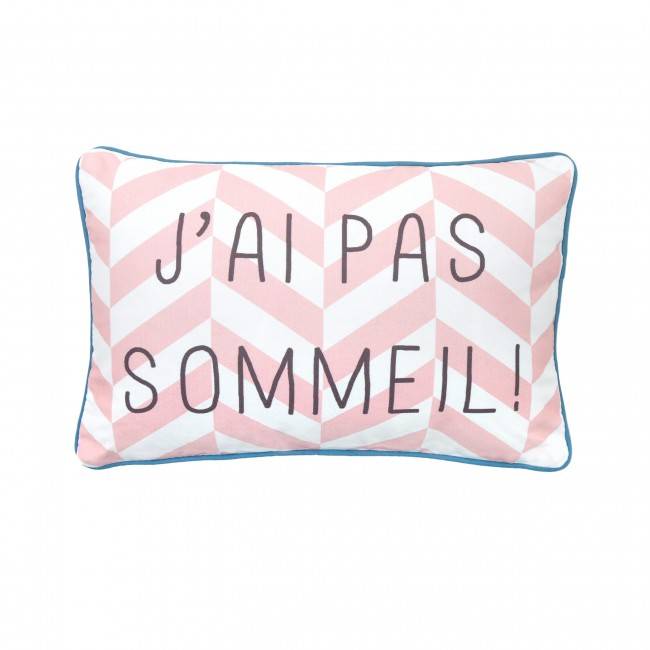 Coussin J'ai pas sommeil